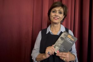 Francesca Scopelliti durante la presentazione del libro su Enzo Tortora dal titolo "Lettere a Francesca". Roma, 4 luglio 2016. ANSA/CLAUDIO PERI