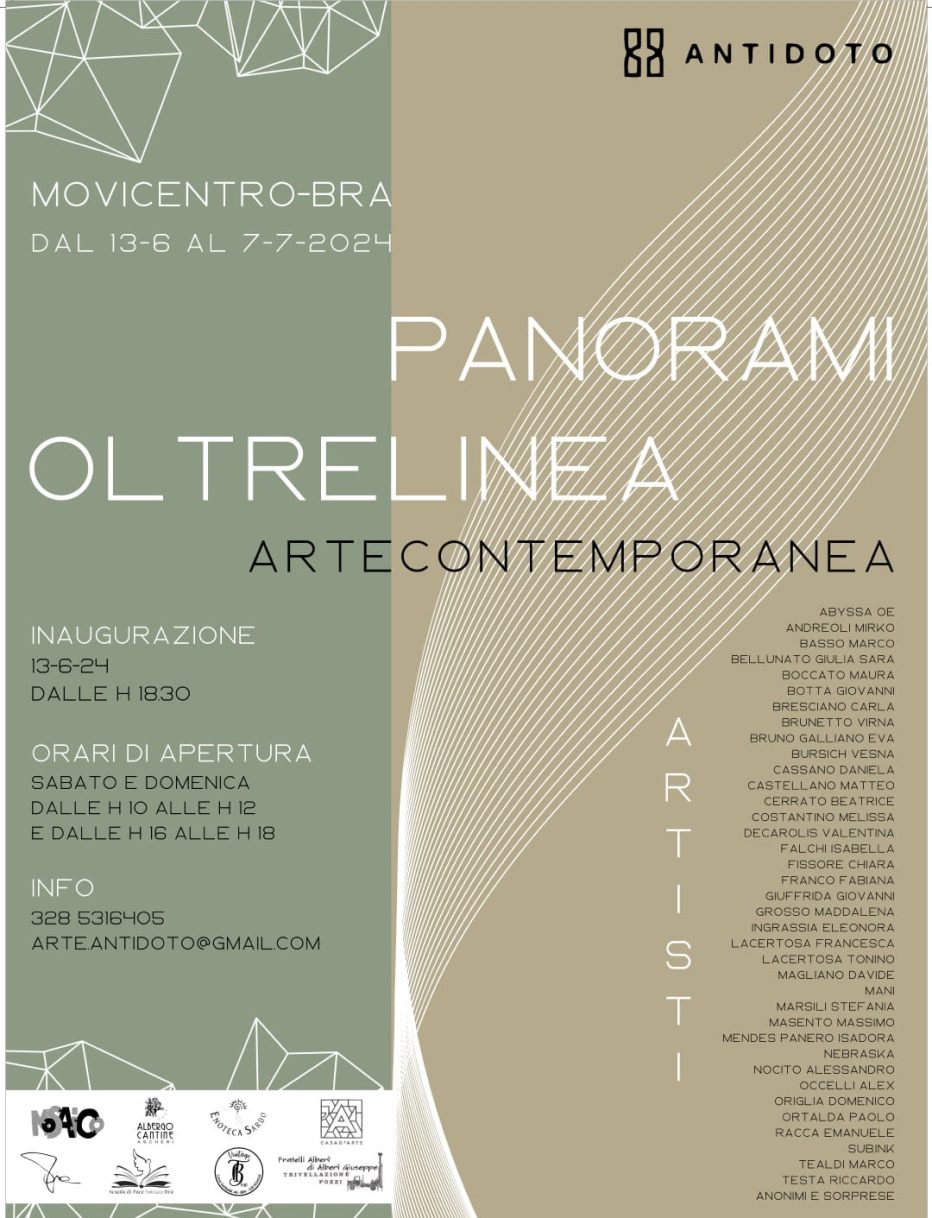 Oltre quaranta artisti espongono a ‘Panorami oltrelinea’